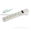 6-way shuner electrical outlet approval UL